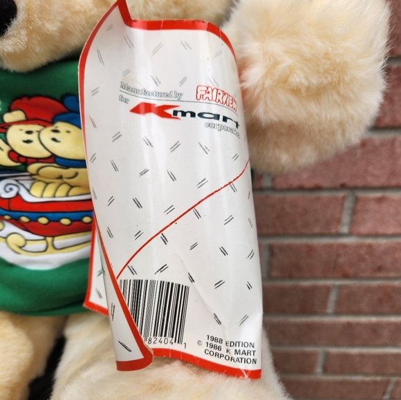 2- Christmas Bears 1993 JC Penny & 1988 K-Mart Original Tags - Picture 3 of 7